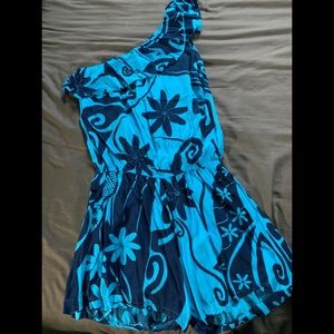 Wahine Toa one shoulder Romper